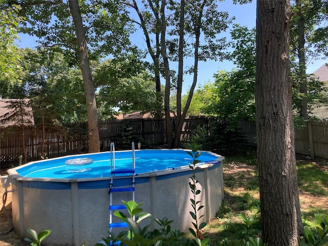46 Violet Rd, Rocky Point, NY 11778 - view of swimming pool featuring a fenced backyard