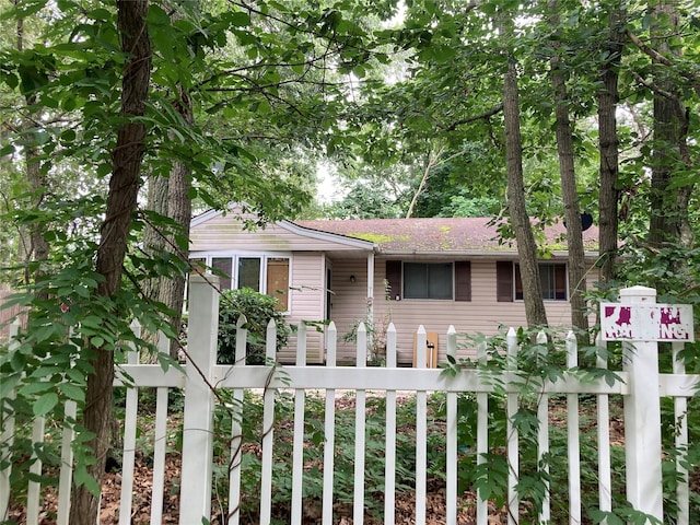 46 Violet Rd, Rocky Point, NY 11778 - view of front of house with a shingled roof