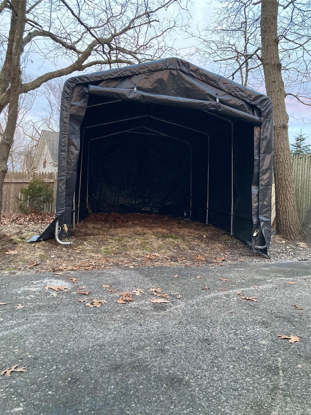 46 Violet Rd, Rocky Point, NY 11778 - view of outbuilding with a detached carport