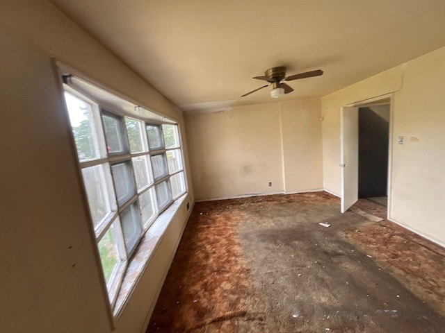 625 Edwards St Unit A, Westhampton Beach, NY 11978 - empty room featuring a ceiling fan