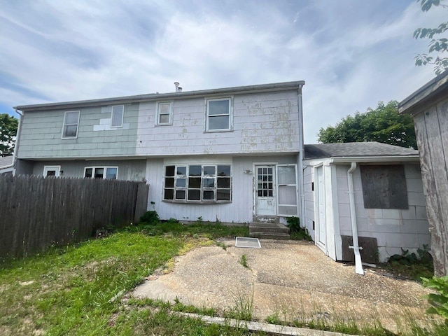 625 Edwards St Unit A, Westhampton Beach, NY 11978 - back of property featuring entry steps