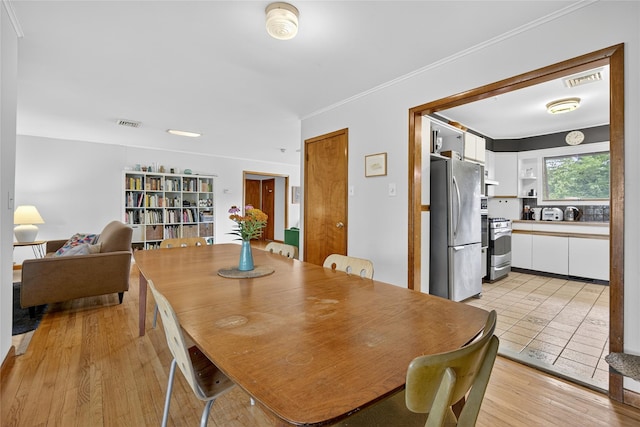 7641 N Broadway, Red Hook, NY 12571 - dining space featuring light wood-style floors