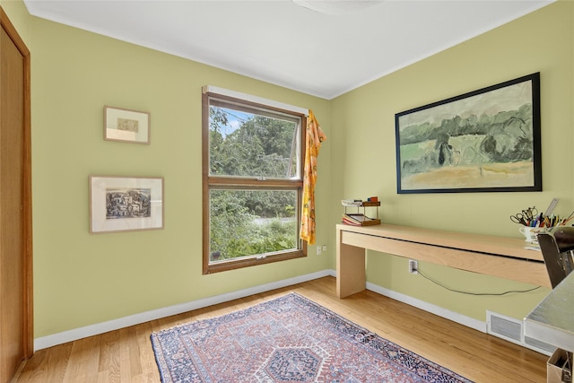 7641 N Broadway, Red Hook, NY 12571 - office space featuring light wood-type flooring and crown molding