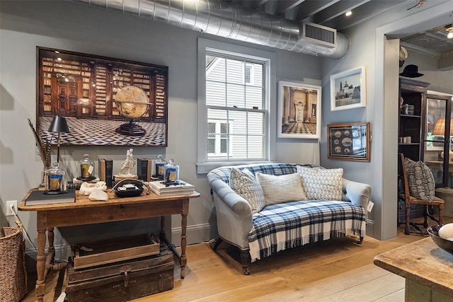 259 Westchester Ave, Pound Ridge, NY 10576 - living area featuring light wood-style floors