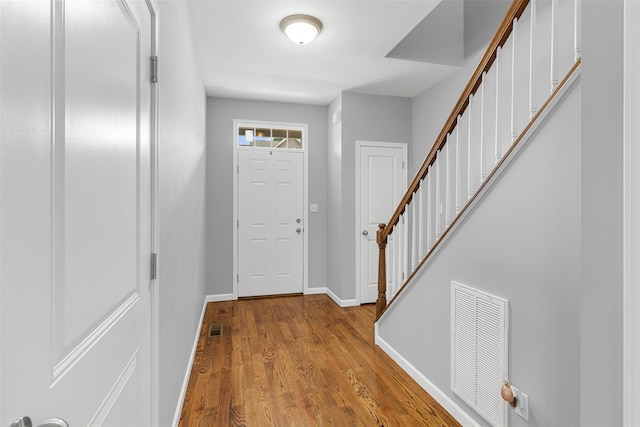 28 Pinto Rd W, Middletown, NY 10941 - entrance foyer with wood finished floors and stairway