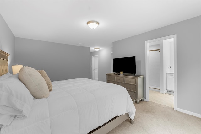28 Pinto Rd W, Middletown, NY 10941 - bedroom featuring light colored carpet and connected bathroom