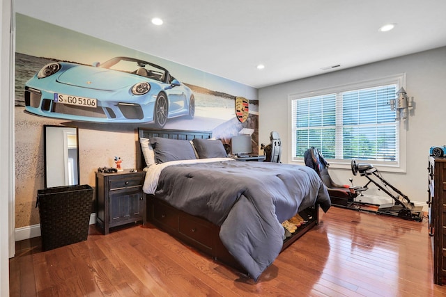 28 Viola Ct, Wappingers Falls, NY 12590 - bedroom featuring wood finished floors and recessed lighting