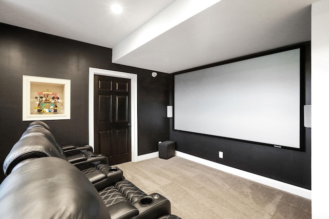 28 Viola Ct, Wappingers Falls, NY 12590 - carpeted home theater featuring baseboards