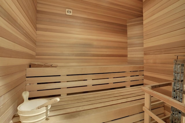 28 Viola Ct, Wappingers Falls, NY 12590 - relaxing sauna / steam room featuring wood walls