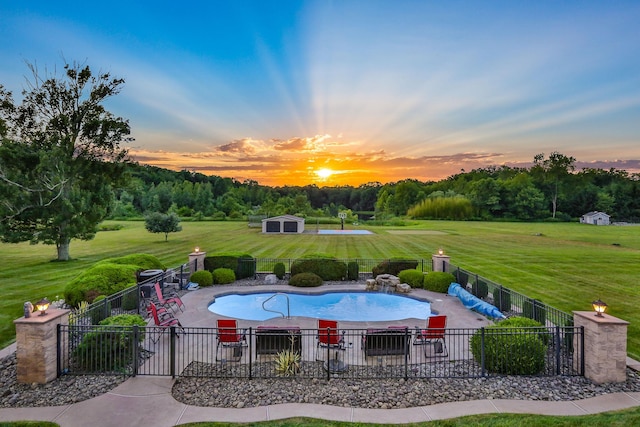 28 Viola Ct, Wappingers Falls, NY 12590 - view of pool with a patio
