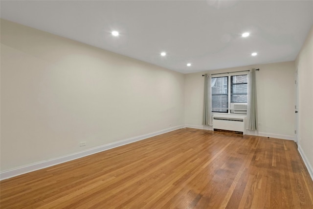 445 W 240th St Unit 4C, Bronx, NY 10463 - empty room with recessed lighting and light wood-type flooring