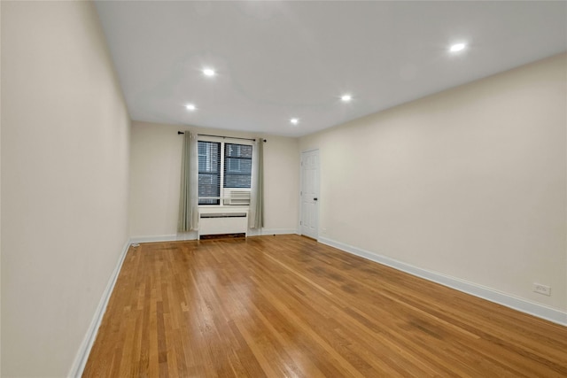 445 W 240th St Unit 4C, Bronx, NY 10463 - empty room featuring recessed lighting and light wood finished floors