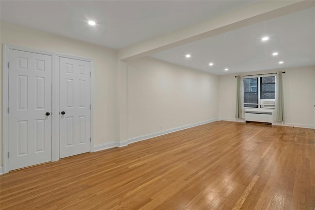 445 W 240th St Unit 4C, Bronx, NY 10463 - unfurnished room with light wood-style flooring and recessed lighting