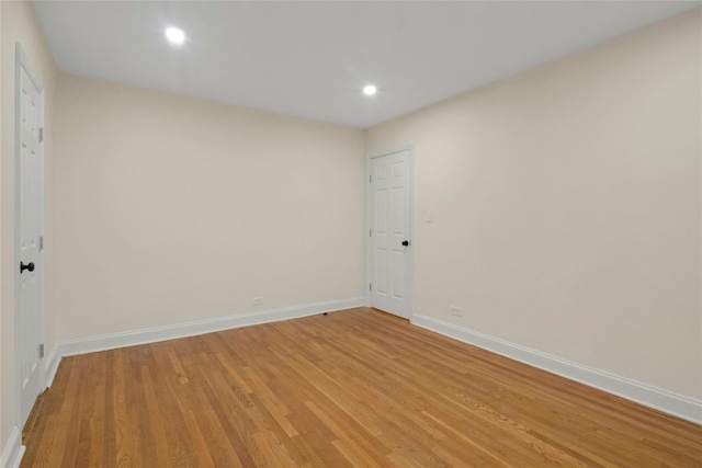 445 W 240th St Unit 4C, Bronx, NY 10463 - unfurnished room with light wood-type flooring and recessed lighting