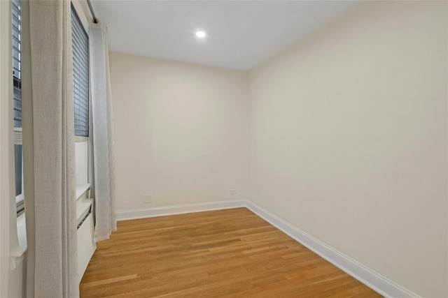 445 W 240th St Unit 4C, Bronx, NY 10463 - spare room with light wood-type flooring and recessed lighting