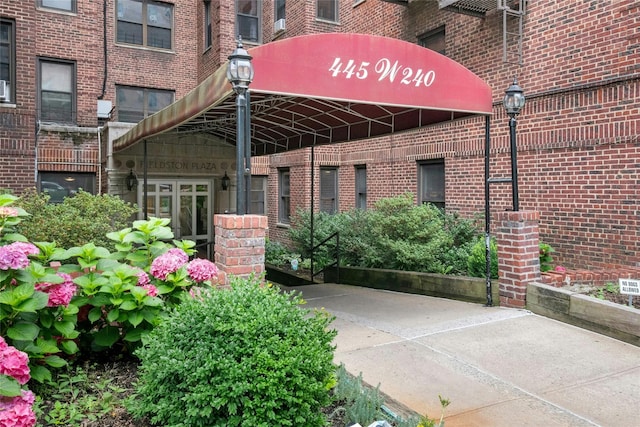 445 W 240th St Unit 4C, Bronx, NY 10463 - entrance to property featuring brick siding