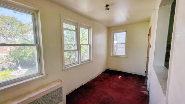 507 S 6th Ave, Mount Vernon, NY 10550 - unfurnished sunroom featuring radiator heating unit