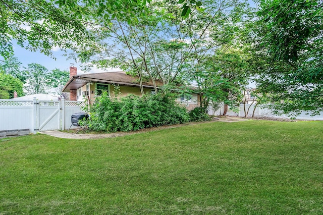 20 Bowling Ln, Deer Park, NY 11729 - view of yard with a gate