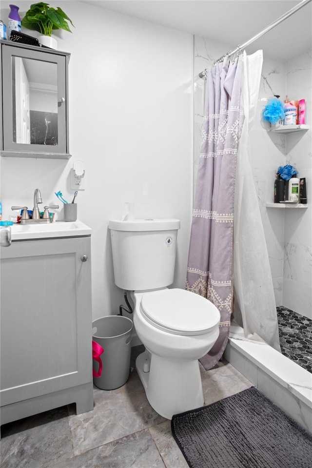550 Armond St, Uniondale, NY 11553 - bathroom featuring vanity and a shower stall