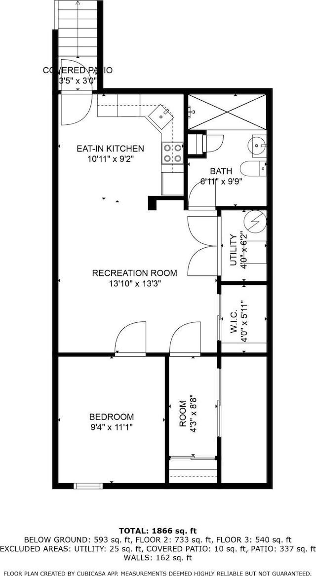 1160 E 89th St, Brooklyn, NY 11236 - view of property floor plan