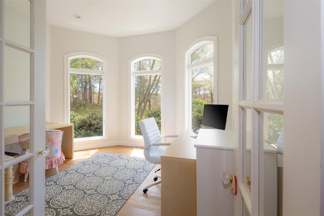 115 Highland Rd, Southampton, NY 11968 - office area featuring light wood-type flooring