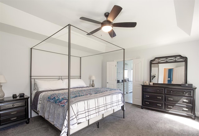 115 Highland Rd, Southampton, NY 11968 - bedroom featuring carpet and ceiling fan