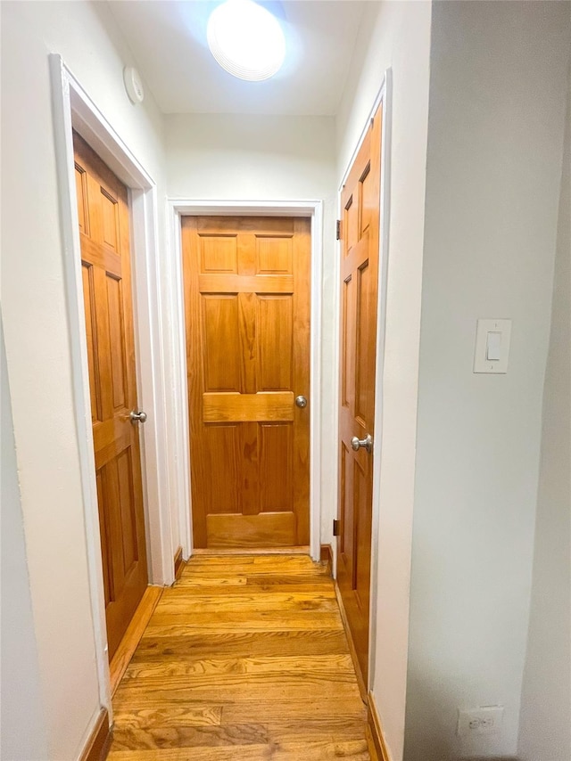 84-31 Van Wyck Expy Unit 5F, Briarwood, NY 11435 - corridor with light wood-style flooring