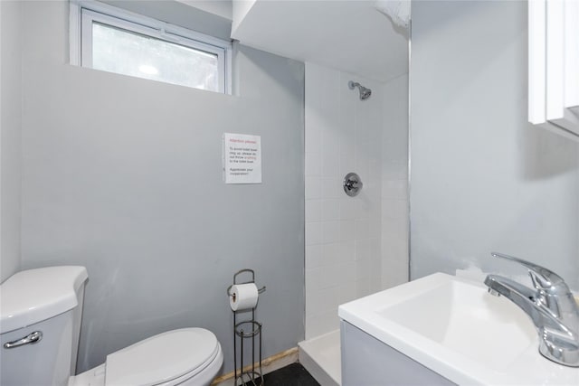 11 Glenwood Rd, Glen Head, NY 11545 - full bath featuring toilet and tiled shower