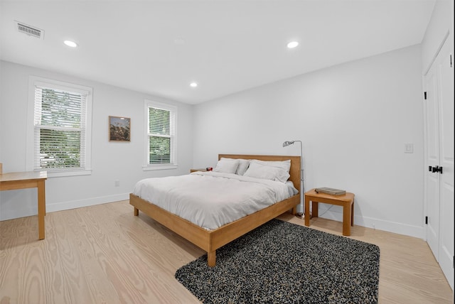 39 Frost Ln, Cornwall, NY 12518 - bedroom with light wood-style floors and recessed lighting