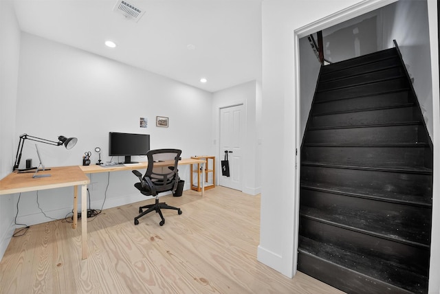 39 Frost Ln, Cornwall, NY 12518 - office featuring wood finished floors and recessed lighting