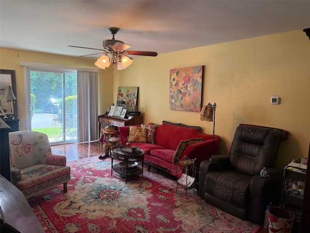600 Commons Way Unit A, Fishkill, NY 12524 - living area featuring a ceiling fan