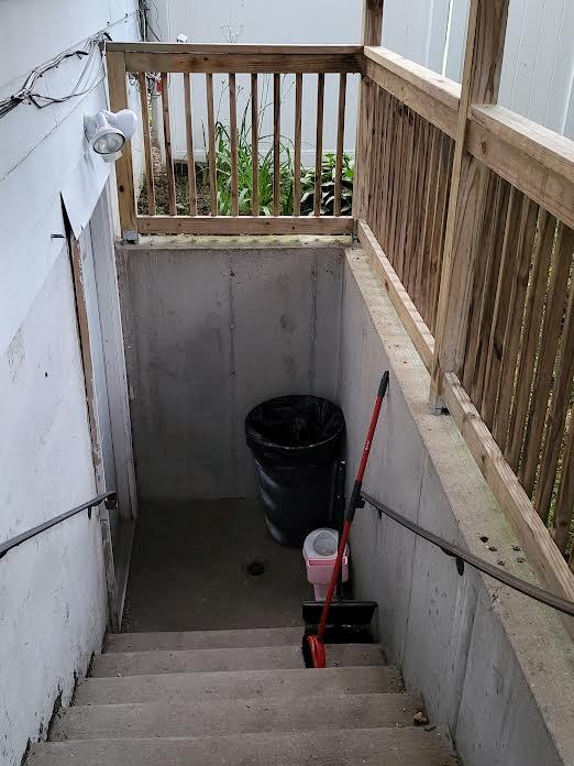 22 Prospect Ave, Brentwood, NY 11717 - entry to storm shelter