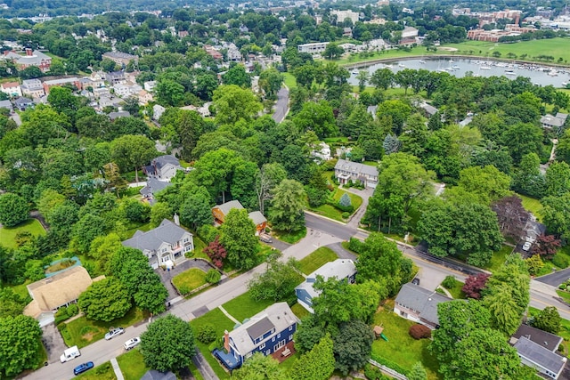 920 Protano Ln, Mamaroneck, NY 10543 - aerial overview of property's location with a large body of water and nearby suburban area