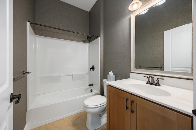 44 Linwood Dr, Wappingers Falls, NY 12590 - full bathroom with vanity, tile patterned flooring, and  shower combination