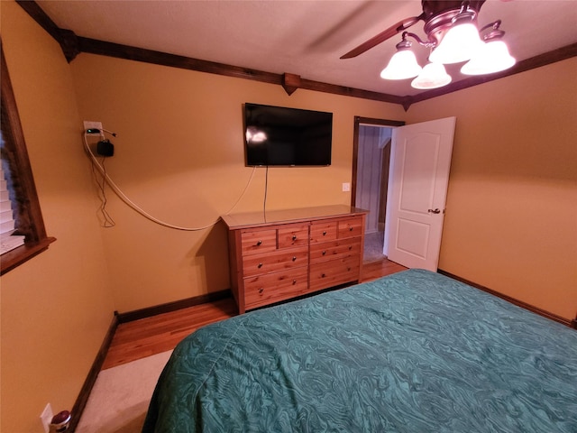 25 Herman Ave, North Babylon, NY 11703 - bedroom with baseboards and ceiling fan