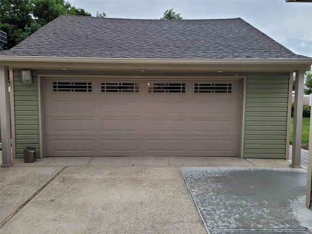 25 Herman Ave, North Babylon, NY 11703 - view of detached garage