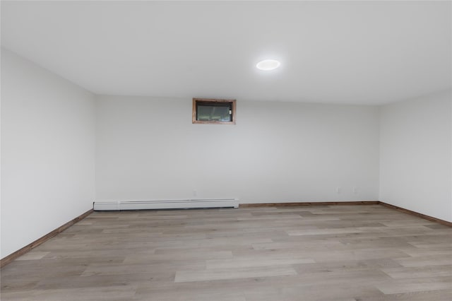 920 Mount Vernon Rd, Wurtsboro, NY 12790 - finished below grade area featuring baseboard heating and light wood-type flooring
