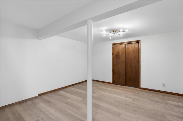 920 Mount Vernon Rd, Wurtsboro, NY 12790 - additional living space with light wood-style flooring and baseboards