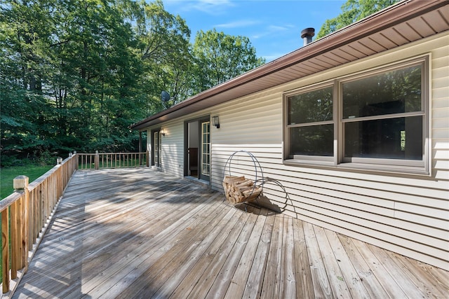 920 Mount Vernon Rd, Wurtsboro, NY 12790 - view of wooden deck