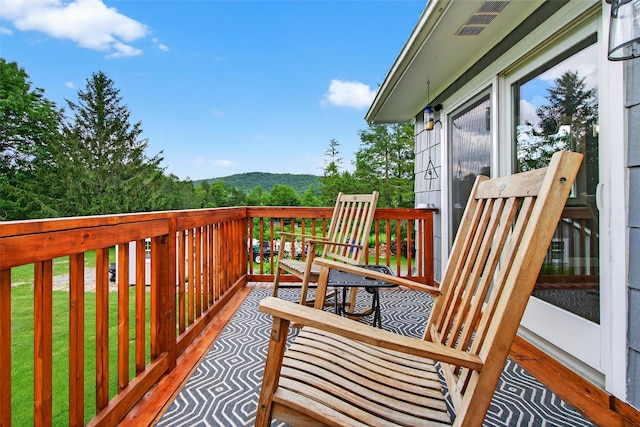 54 Graby Rd, Callicoon, NY 12723 - view of wooden terrace