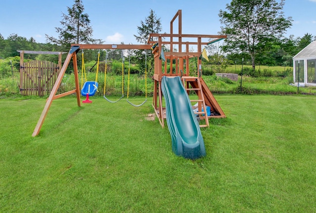 54 Graby Rd, Callicoon, NY 12723 - view of playground with a yard