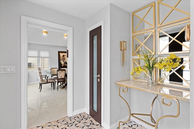 544 Oxford Rd, Cedarhurst, NY 11516 - foyer entrance with baseboards