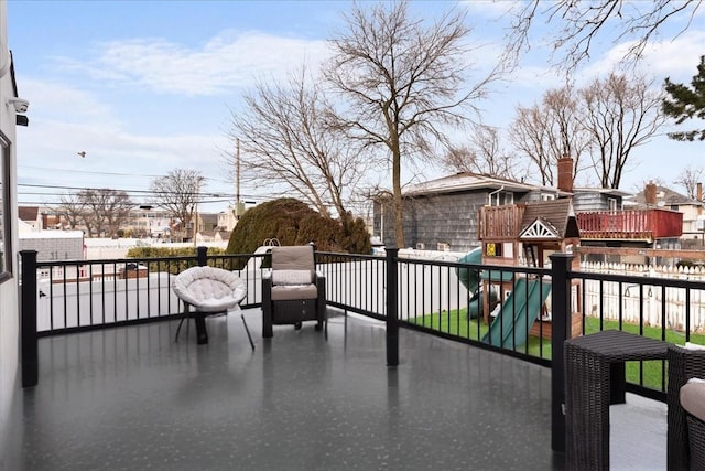 544 Oxford Rd, Cedarhurst, NY 11516 - balcony with a residential view