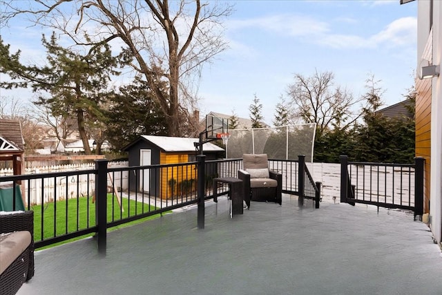 544 Oxford Rd, Cedarhurst, NY 11516 - view of patio / terrace featuring an outbuilding