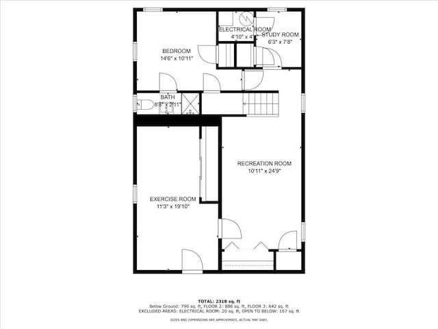 544 Oxford Rd, Cedarhurst, NY 11516 - view of room layout