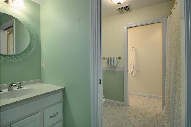 90 River Rd, Hyde Park, NY 12538 - full bathroom with vanity and tile patterned floors