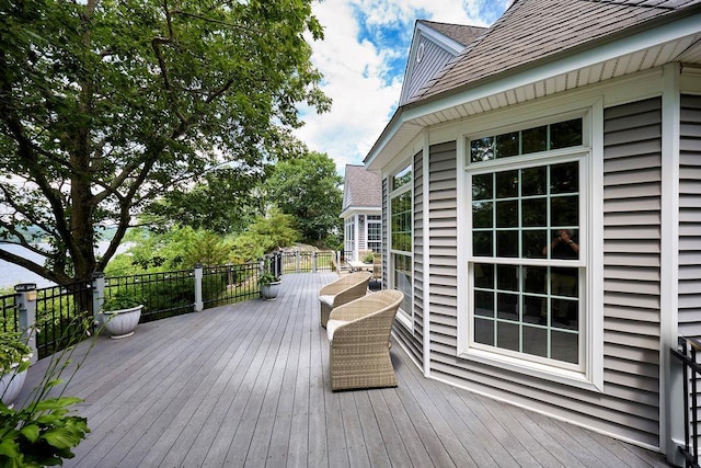 90 River Rd, Hyde Park, NY 12538 - view of deck