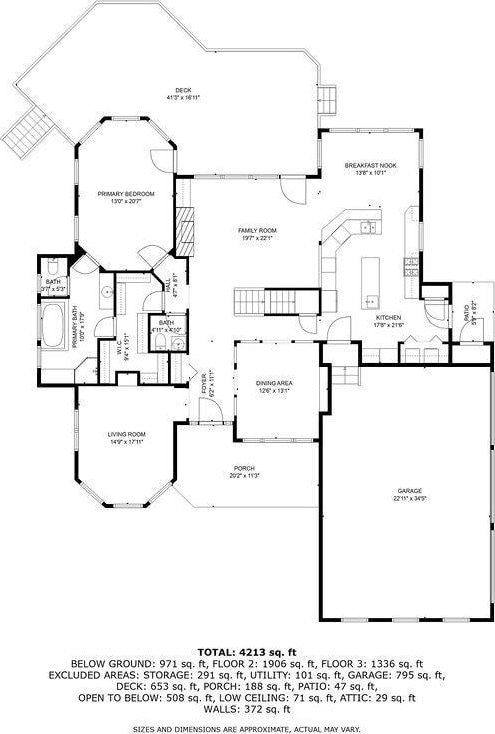 90 River Rd, Hyde Park, NY 12538 - view of floor plan / room layout