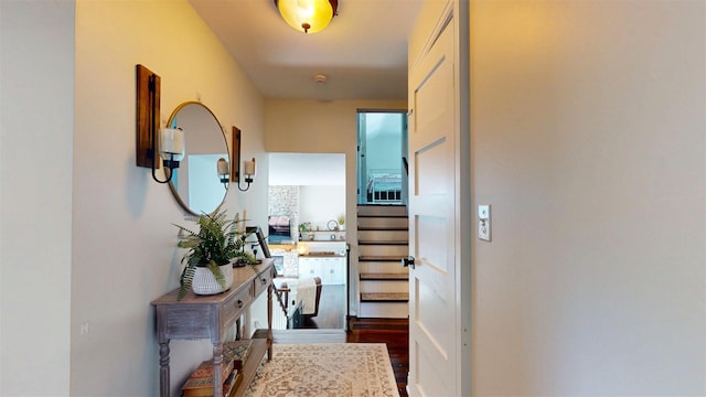 114 Shetland Dr, New City, NY 10956 - hall with wood finished floors