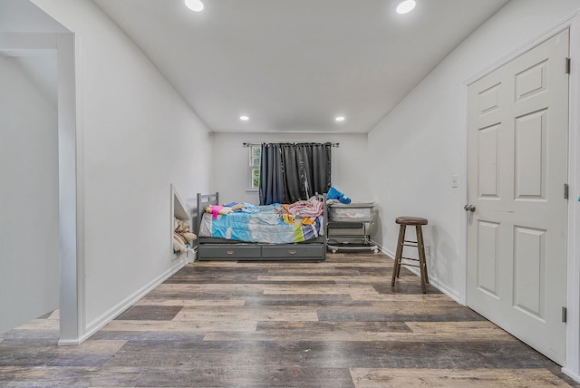 299 Orchid Dr, Mastic Beach, NY 11951 - bedroom featuring recessed lighting and wood finished floors